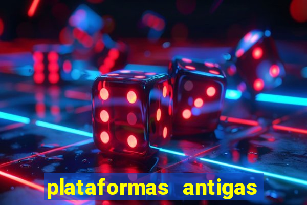 plataformas antigas de jogos